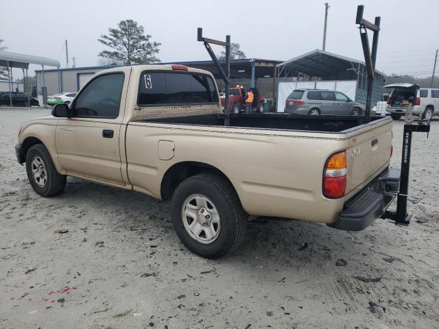 5TENL42N21Z857841 - 2001 TOYOTA TACOMA GOLD photo 2