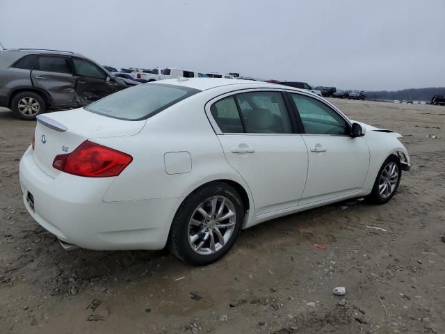 JNKBV61E88M213028 - 2008 INFINITI G35 WHITE photo 3