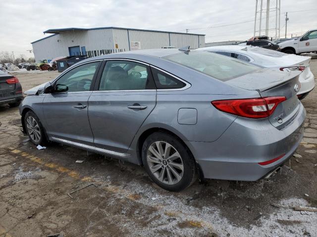 5NPE34AF1GH269743 - 2016 HYUNDAI SONATA SPORT GRAY photo 2