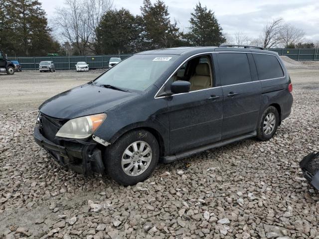 5FNRL38708B007643 - 2008 HONDA ODYSSEY EXL BLACK photo 1