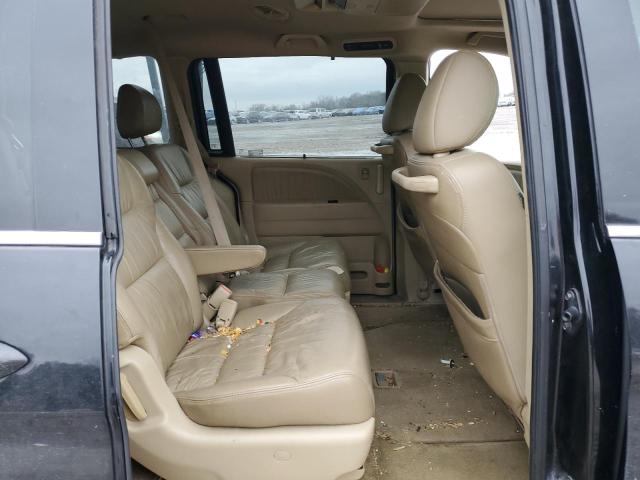 5FNRL38708B007643 - 2008 HONDA ODYSSEY EXL BLACK photo 11