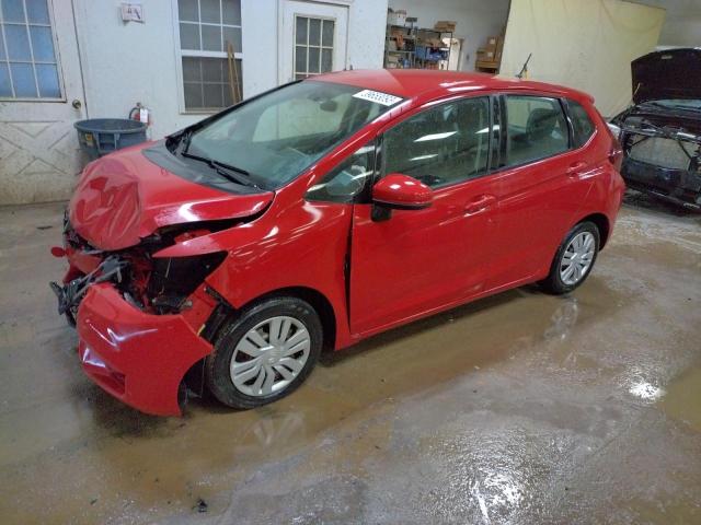 3HGGK5H50FM744520 - 2015 HONDA FIT LX RED photo 1