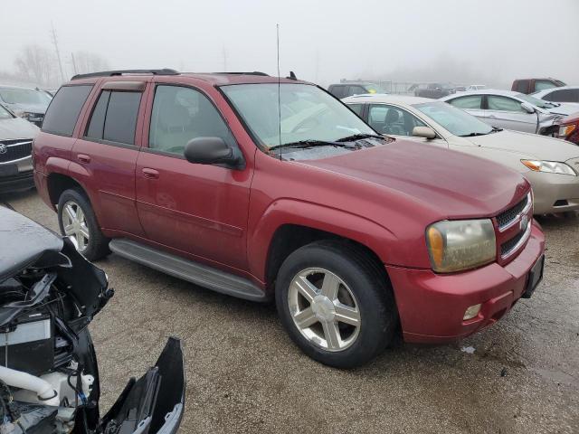 1GNDT13S572290110 - 2007 CHEVROLET TRAILBLAZE LS RED photo 4