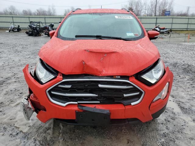 MAJ6P1UL5JC225262 - 2018 FORD ECOSPORT SE RED photo 5