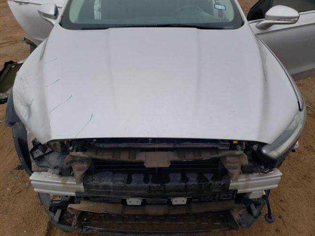 3FA6P0T91GR341536 - 2016 FORD FUSION SE SILVER photo 11