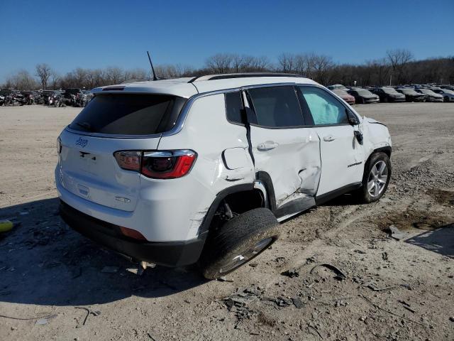 3C4NJCBB6NT205223 - 2022 JEEP COMPASS LATITUDE WHITE photo 3