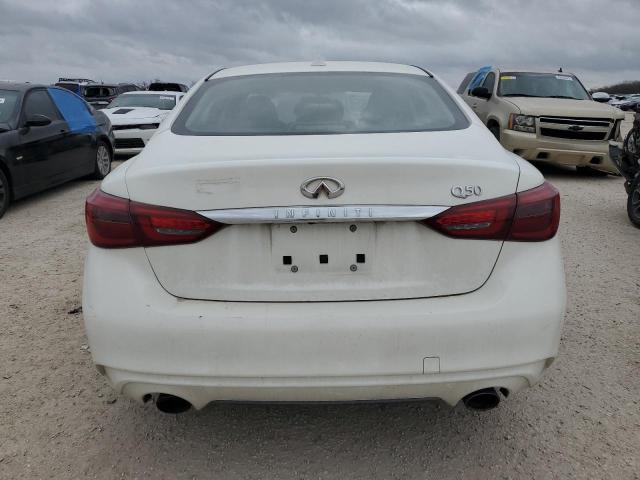 JN1CV7AP0JM241363 - 2018 INFINITI Q50 PURE WHITE photo 6