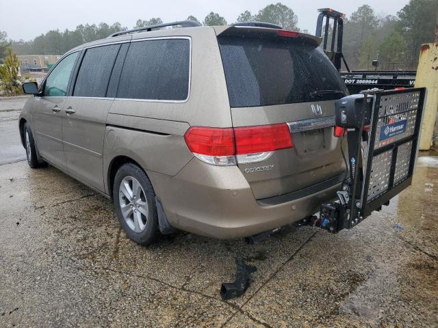 5FNRL3H90AB022487 - 2010 HONDA ODYSSEY TOURING GOLD photo 2