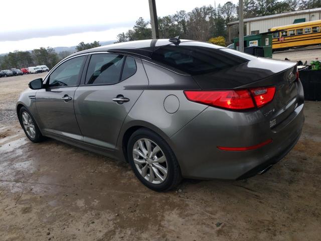 5XXGM4A76EG342547 - 2014 KIA OPTIMA LX GRAY photo 2