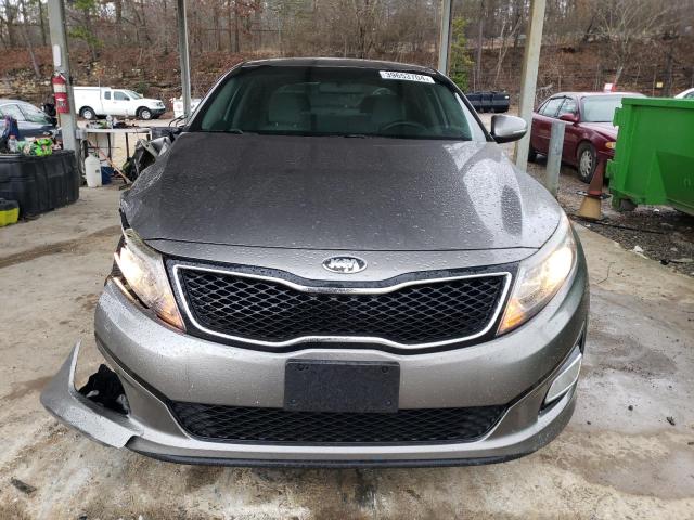 5XXGM4A76EG342547 - 2014 KIA OPTIMA LX GRAY photo 5