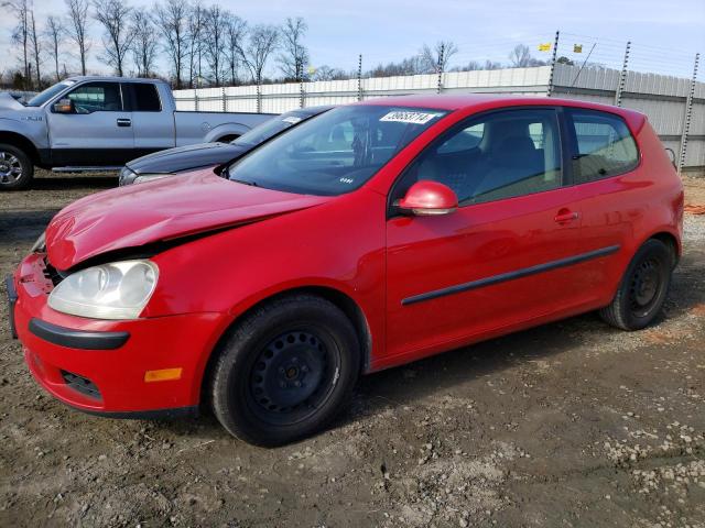 WVWBS71K27W063233 - 2007 VOLKSWAGEN RABBIT RED photo 1