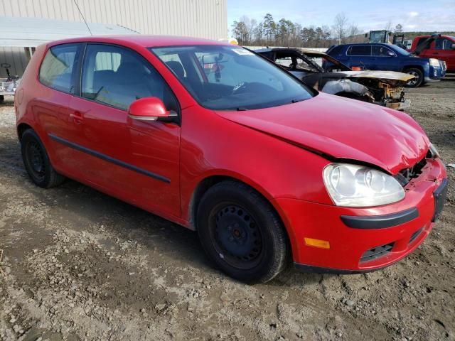 WVWBS71K27W063233 - 2007 VOLKSWAGEN RABBIT RED photo 4