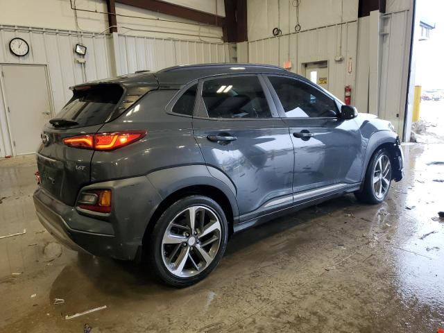 KM8K33A59JU147225 - 2018 HYUNDAI KONA LIMITED GRAY photo 3