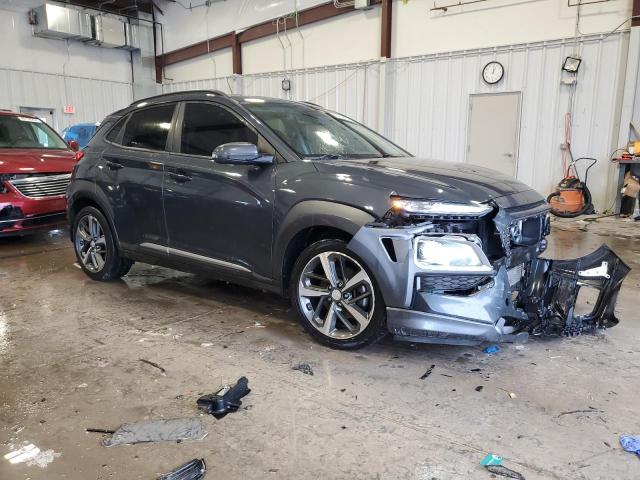 KM8K33A59JU147225 - 2018 HYUNDAI KONA LIMITED GRAY photo 4