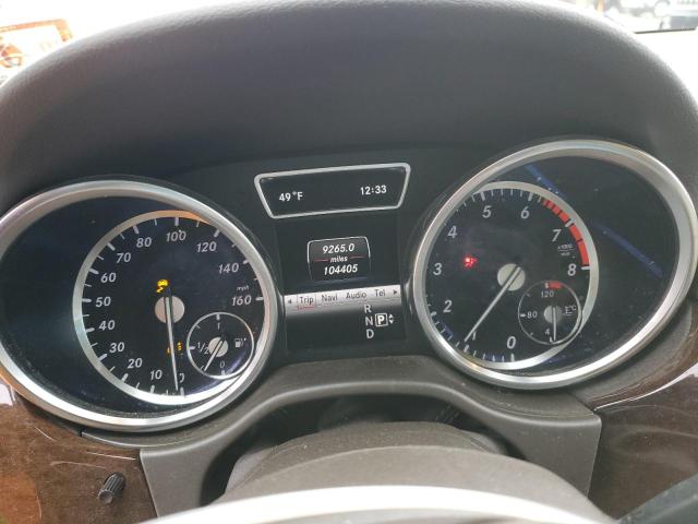 4JGDA5HB7DA144044 - 2013 MERCEDES-BENZ ML 350 4MATIC WHITE photo 9