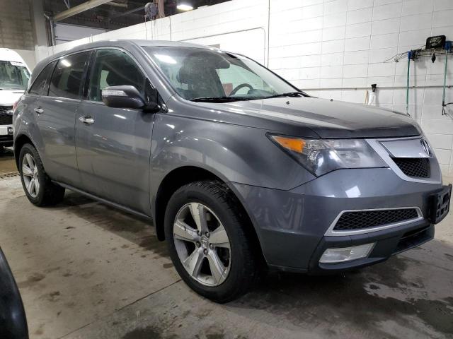 2HNYD2H22AH530244 - 2010 ACURA MDX GRAY photo 4