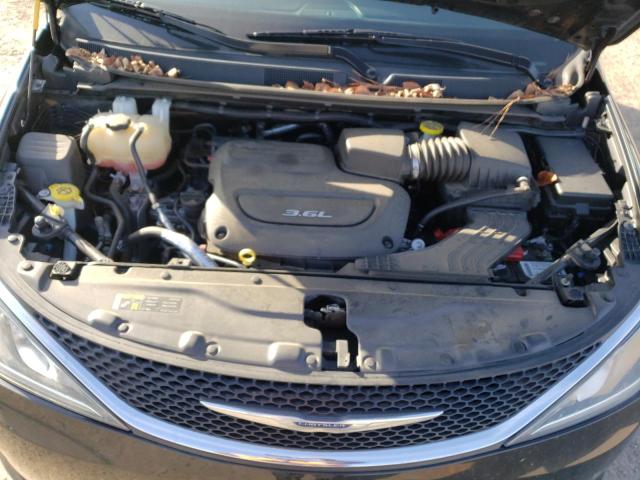 2C4RC1BG8HR850720 - 2017 CHRYSLER PACIFICA TOURING L BLACK photo 12