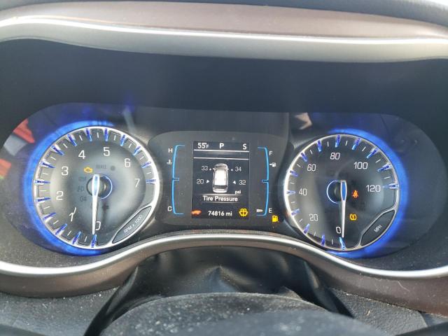 2C4RC1BG8HR850720 - 2017 CHRYSLER PACIFICA TOURING L BLACK photo 9