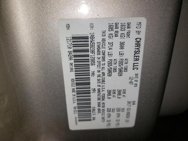 1A8HW58238F129856 - 2008 CHRYSLER ASPEN LIMITED BEIGE photo 13