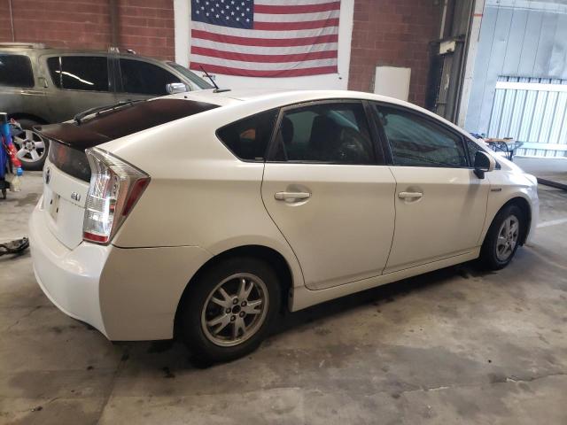 JTDKN3DU9B0258450 - 2011 TOYOTA PRIUS WHITE photo 3