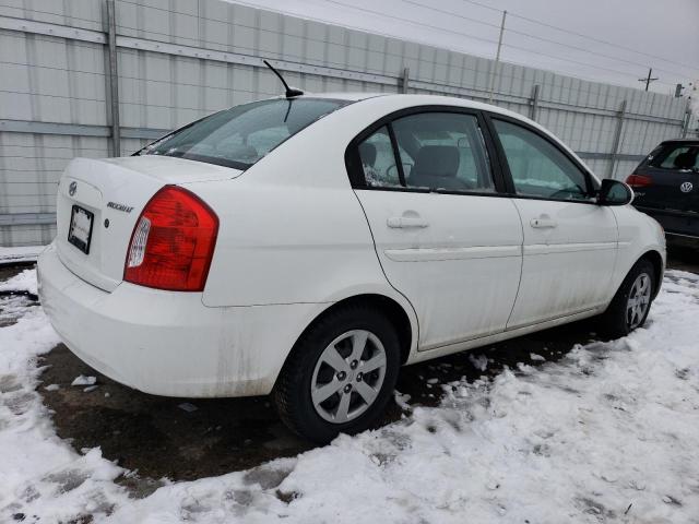 KMHCN46C49U330118 - 2009 HYUNDAI ACCENT GLS WHITE photo 3