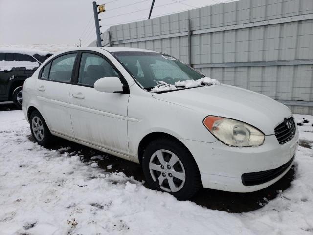 KMHCN46C49U330118 - 2009 HYUNDAI ACCENT GLS WHITE photo 4