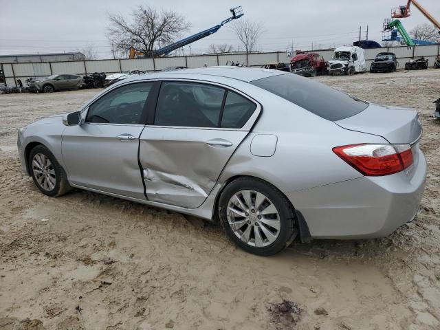 1HGCR2F89DA111420 - 2013 HONDA ACCORD EXL SILVER photo 2