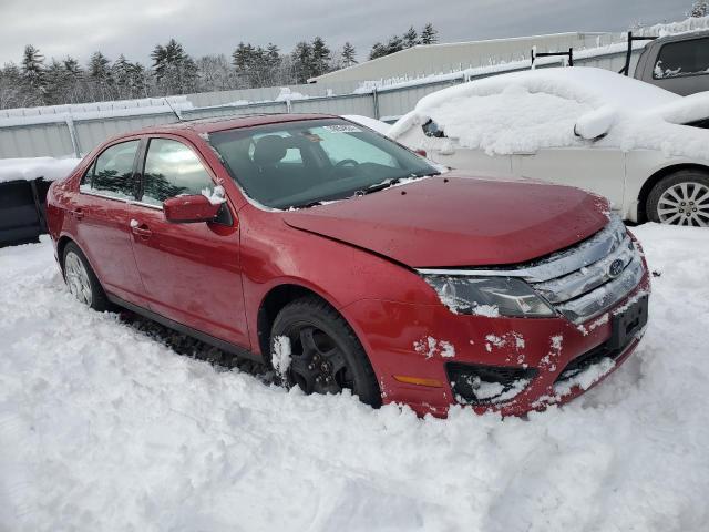 3FAHP0HA2BR151300 - 2011 FORD FUSION SE BURGUNDY photo 4