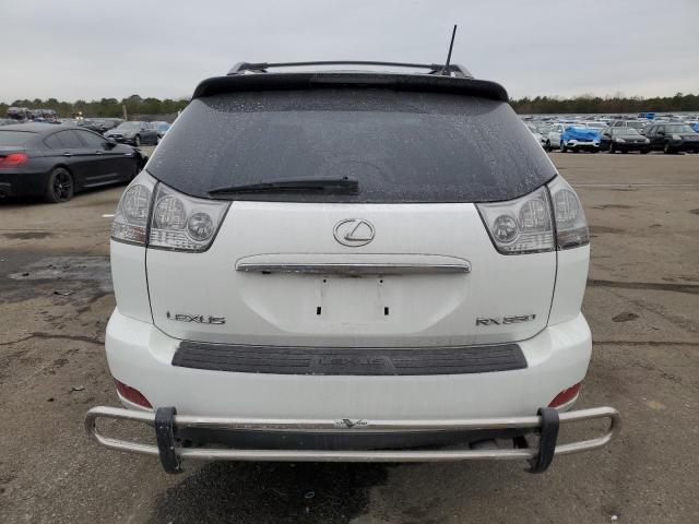 2T2HK31U49C134394 - 2009 LEXUS RX 350 WHITE photo 6