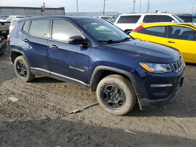 3C4NJDAB4JT398148 - 2018 JEEP COMPASS SPORT BLUE photo 4