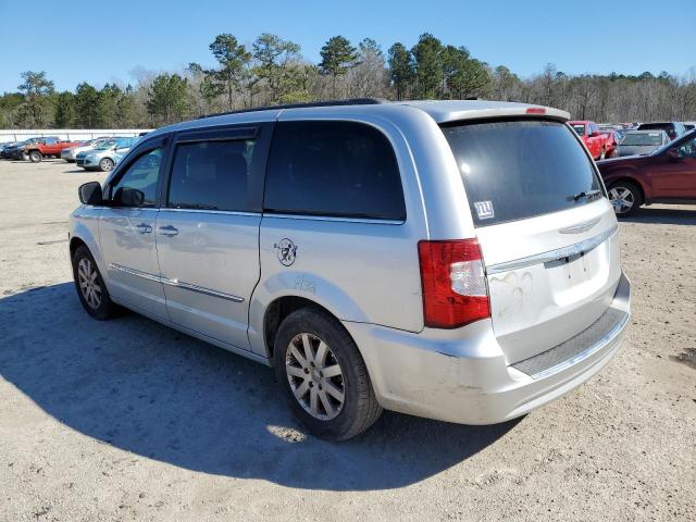 2A4RR8DG2BR617700 - 2011 CHRYSLER TOWN & COU TOURING L SILVER photo 2