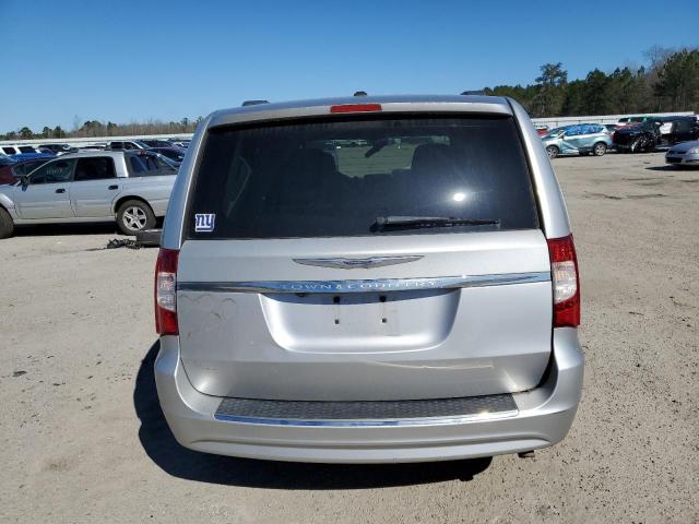 2A4RR8DG2BR617700 - 2011 CHRYSLER TOWN & COU TOURING L SILVER photo 6