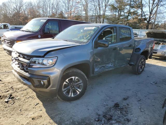 1GCGTDEN1N1250897 - 2022 CHEVROLET COLORADO Z71 GRAY photo 1