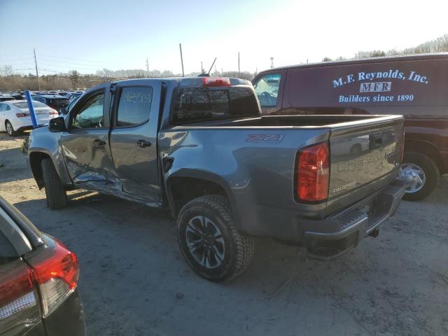 1GCGTDEN1N1250897 - 2022 CHEVROLET COLORADO Z71 GRAY photo 2