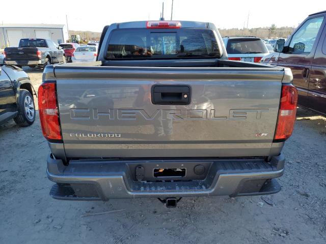 1GCGTDEN1N1250897 - 2022 CHEVROLET COLORADO Z71 GRAY photo 6