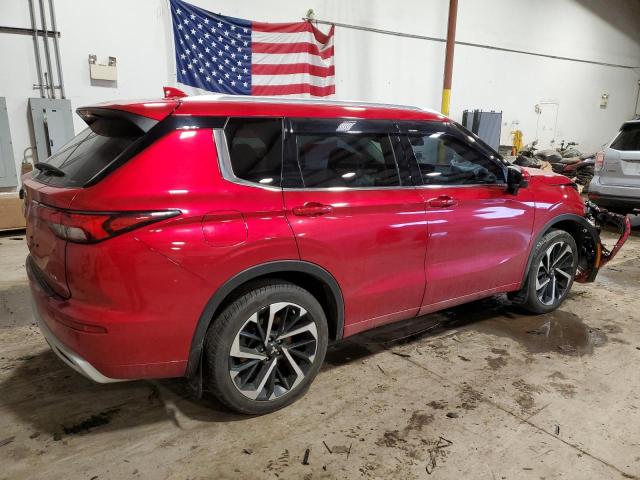 JA4J4VA88NZ056646 - 2022 MITSUBISHI OUTLANDER SEL RED photo 3