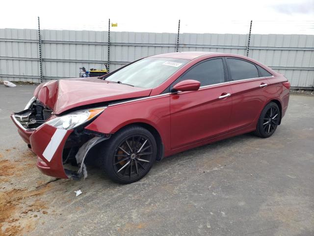 5NPEC4AC6DH765882 - 2013 HYUNDAI SONATA SE RED photo 1