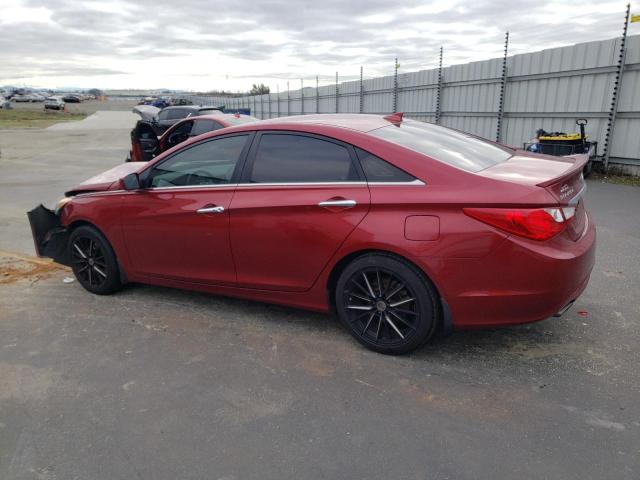 5NPEC4AC6DH765882 - 2013 HYUNDAI SONATA SE RED photo 2