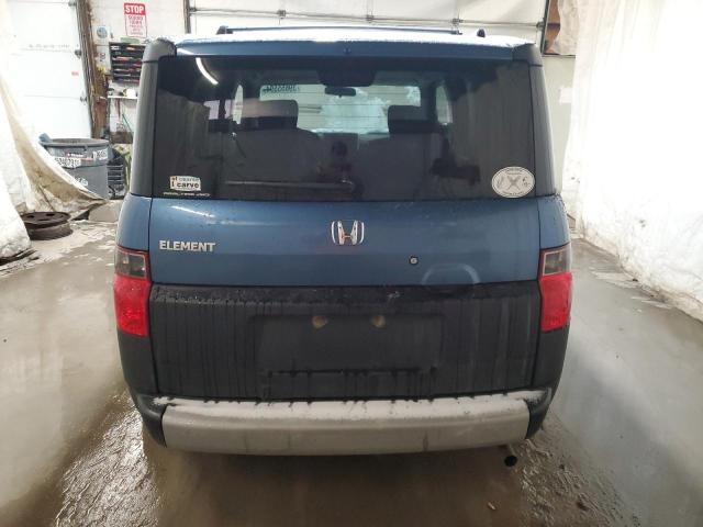 5J6YH28388L003612 - 2008 HONDA ELEMENT LX BLUE photo 6