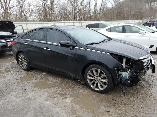 5NPEC4AB1CH457704 - 2012 HYUNDAI SONATA SE BLACK photo 4