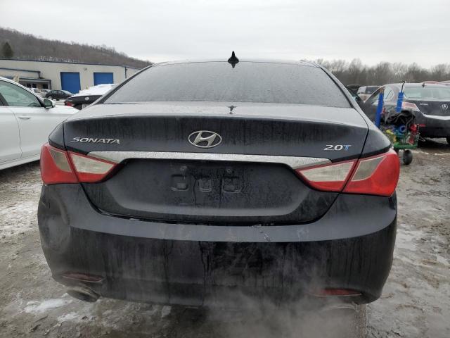 5NPEC4AB1CH457704 - 2012 HYUNDAI SONATA SE BLACK photo 6