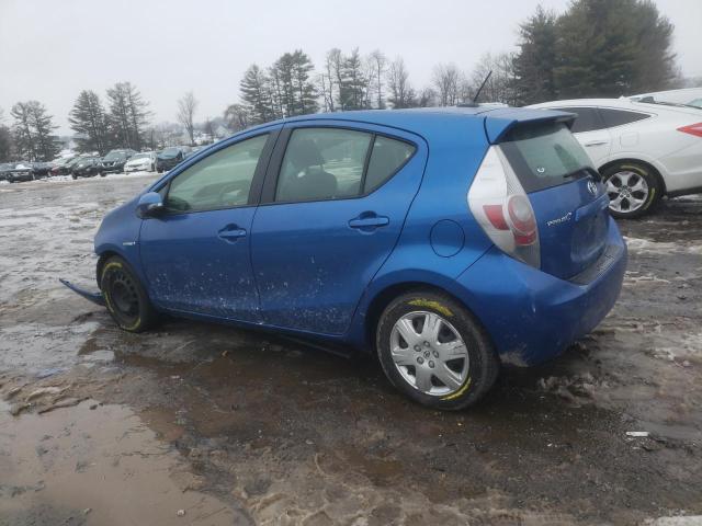 JTDKDTB30C1002867 - 2012 TOYOTA PRIUS C BLUE photo 2