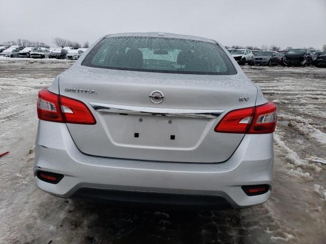 3N1AB7AP5KY375574 - 2019 NISSAN SENTRA S SILVER photo 6