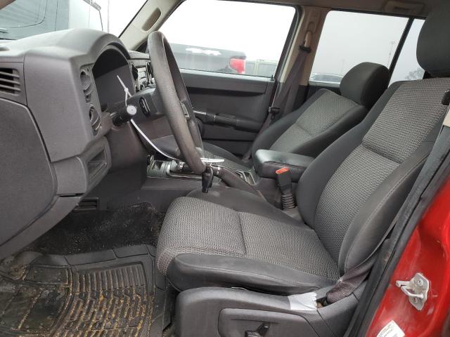 1J8HG48K59C547118 - 2009 JEEP COMMANDER SPORT მუქწითელი ფოტო 7