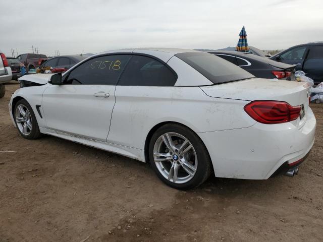 WBA4Z1C57JEC70836 - 2018 BMW 430I WHITE photo 2