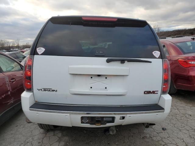 1GKFK63878J156152 - 2008 GMC YUKON DENALI WHITE photo 6