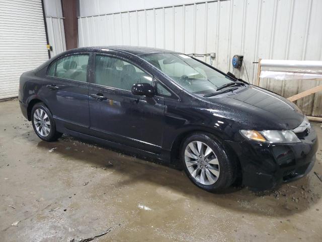 19XFA16979E019233 - 2009 HONDA CIVIC EXL BLACK photo 4