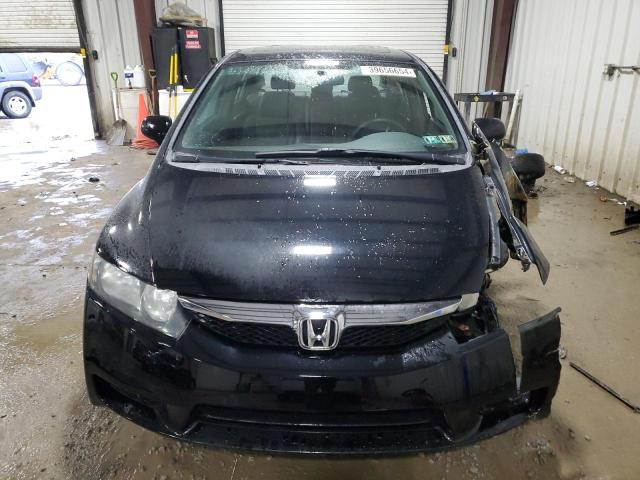 19XFA16979E019233 - 2009 HONDA CIVIC EXL BLACK photo 5