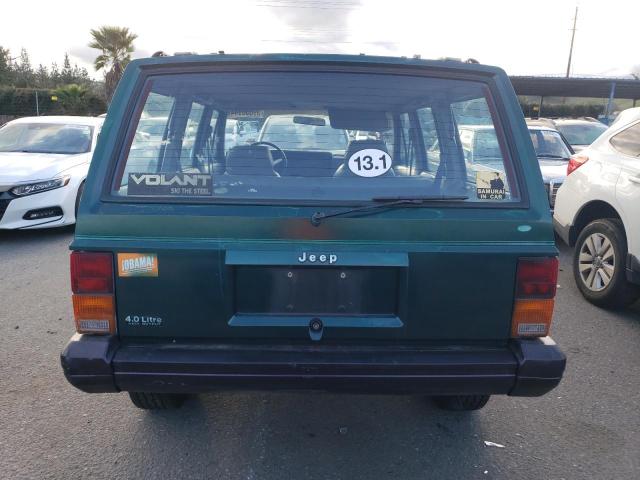 1J4FJ28S5PL646288 - 1993 JEEP CHEROKEE GREEN photo 6