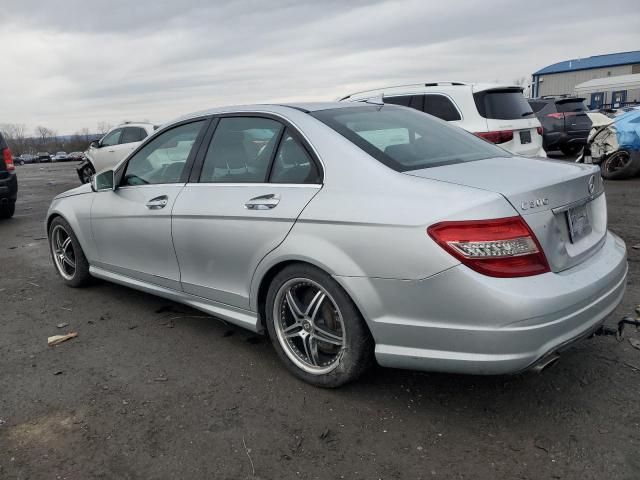 WDDGF8BB4AF372388 - 2010 MERCEDES-BENZ C 300 4MATIC SILVER photo 2